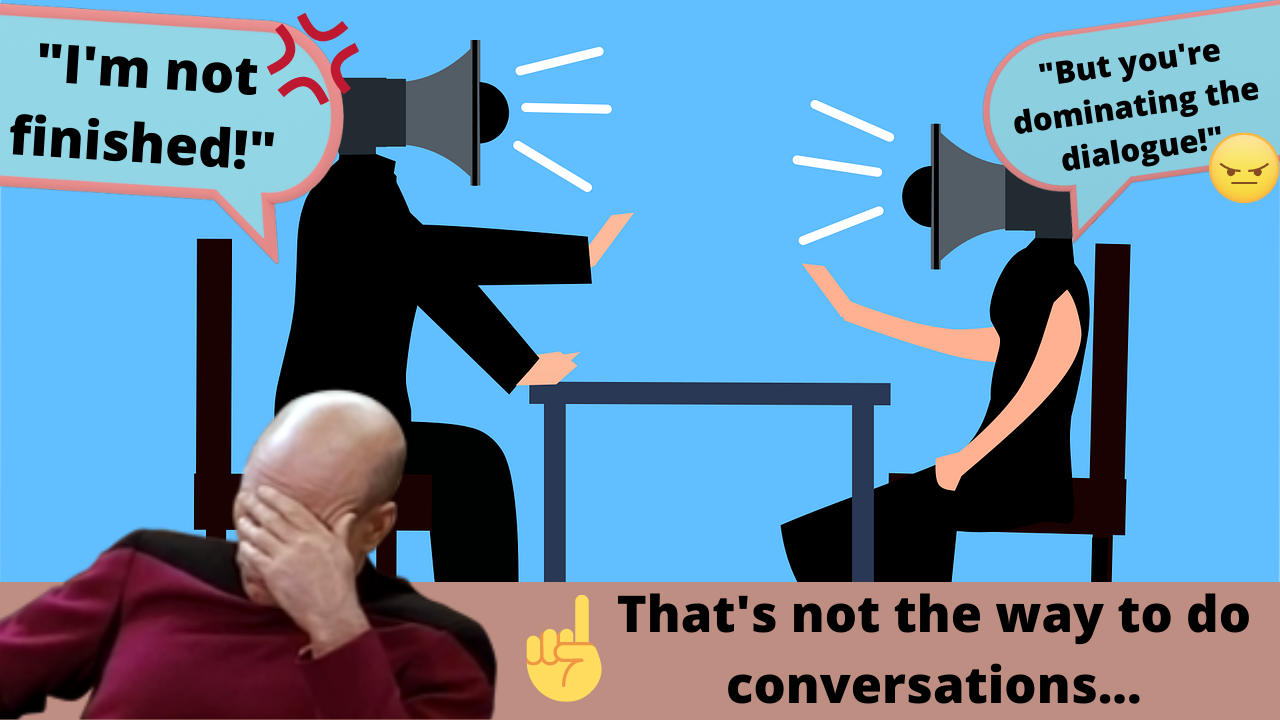 “You Are Dominating the Conversation!” – Creating a Welcoming Conversation Persona