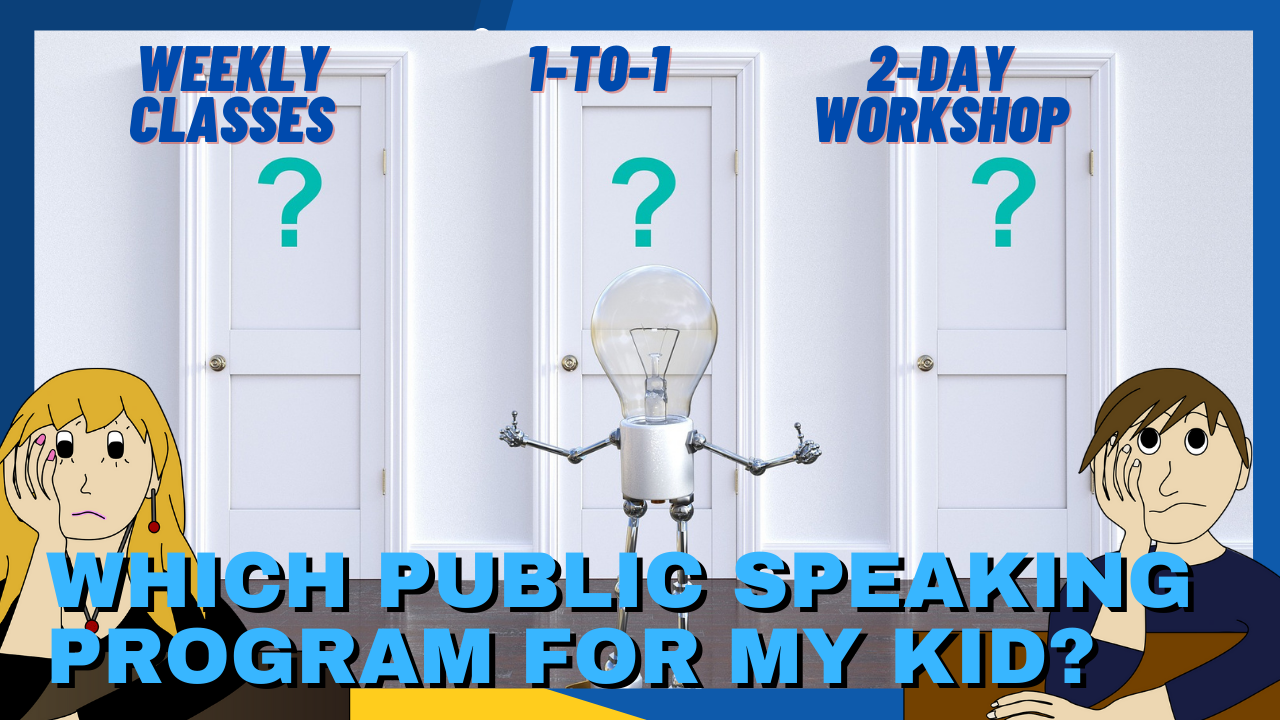 Choosing Your Child’s Public Speaking Experience – Which Programme Should It Be?