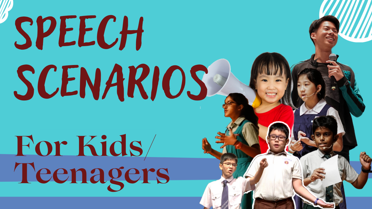 The Young Communicator – Public Speaking Scenarios for Kids/Teenagers