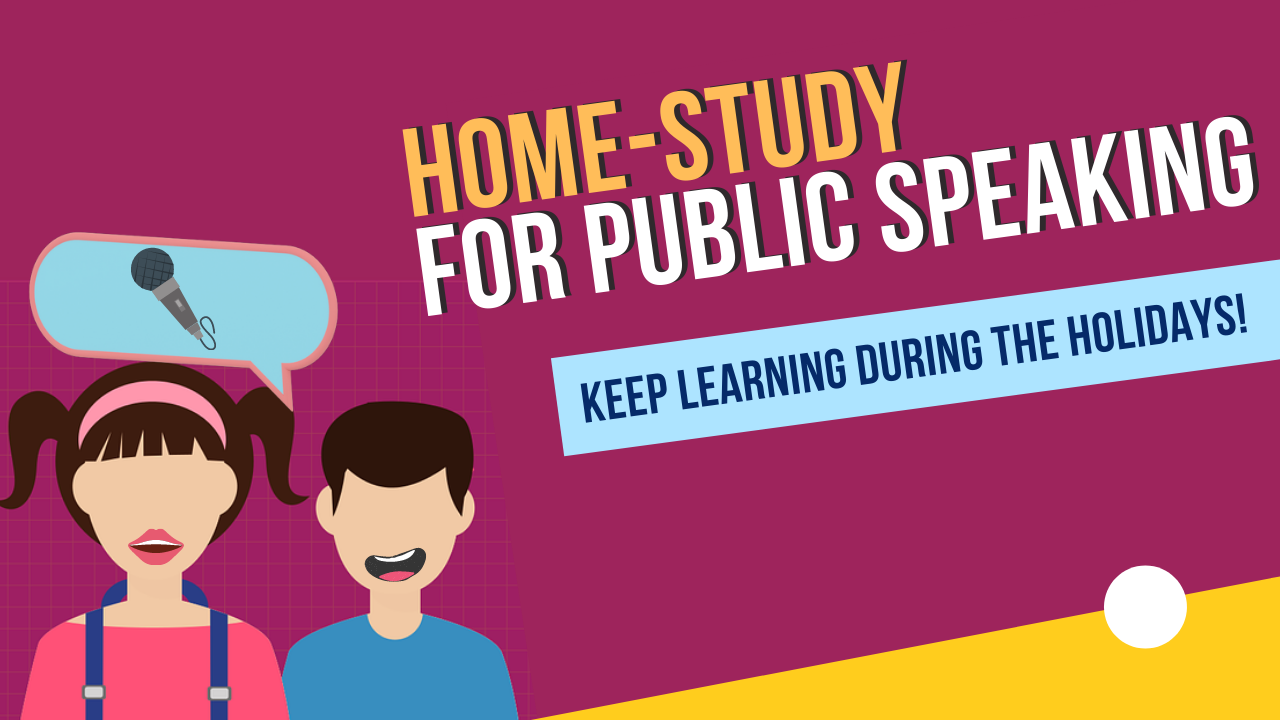 Home Public Speaking Practices for the March Holidays!