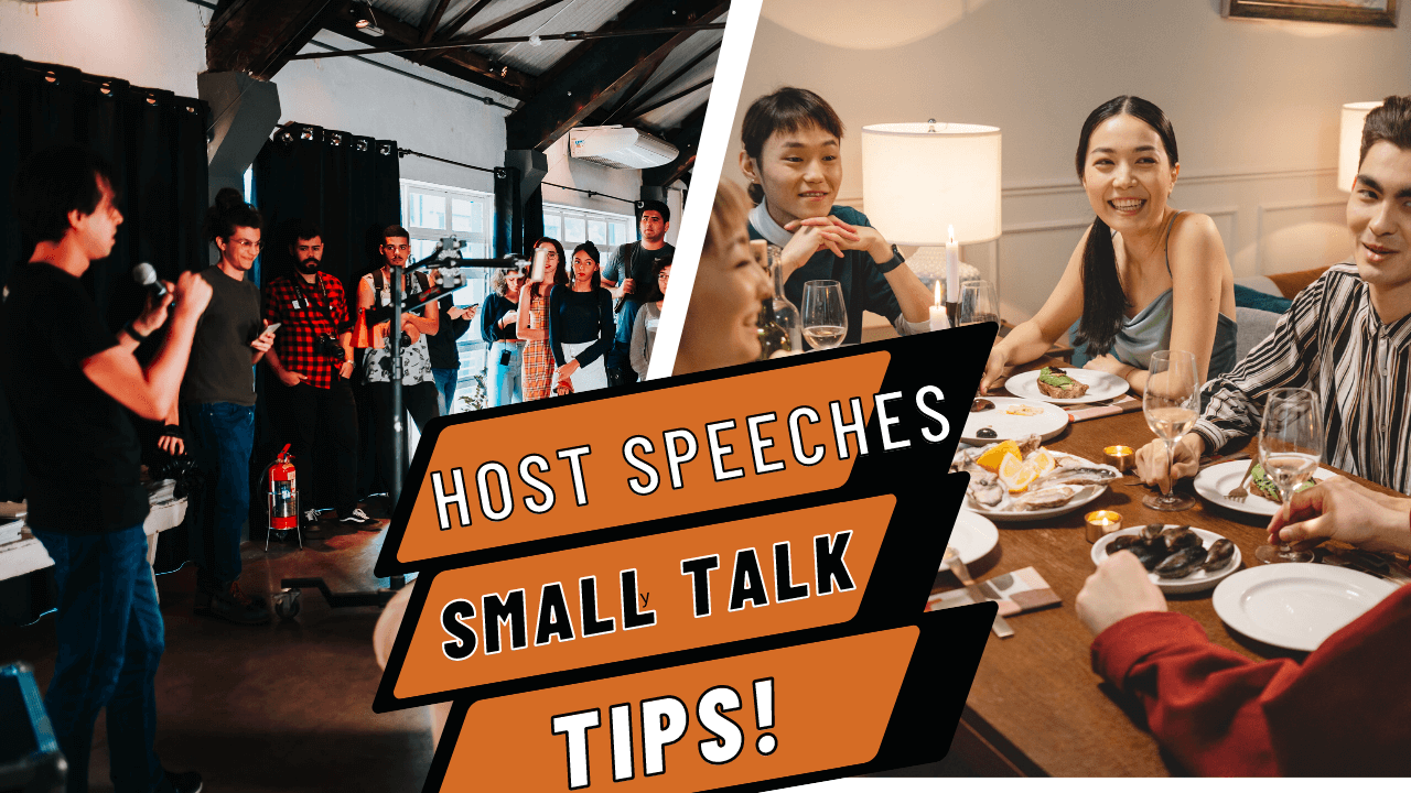 Effective Communication Skills | Deliver charismatic event speeches as a host & engage with small talk