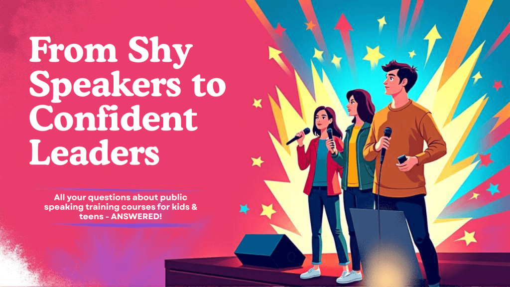 thumbnail image of article titled Kids & Teens Public Speaking FAQs From Shy Speakers to Interview-Ready Leaders